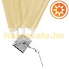 Side awning balcony terrace vertical shade 140x140 cm beige room divider windbreak sunshade