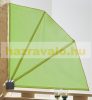 Side awning balcony terrace vertical shade 120x120 cm green room divider windbreak sunshade