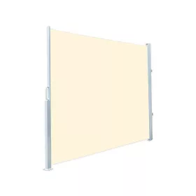   Térelválasztó kihúzható paraván 120x200 cm vízlepergető árnyékoló szélfogó bézs