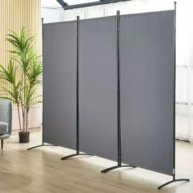   Térelválasztó 3 részes összecsukható paraván 226x185 cm, szabadon álló válaszfal
