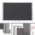 Room divider retractable screen 300x160 cm windbreak windshield anthracite for outdoor and indoor use