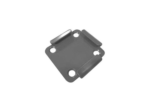 Steel mounting base for room divider, anthracite