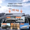 Univerzális alumínium tetőcsomagtartó keresztrúd 90 kg teherbírással tetőbox tartó zárható kivitel