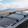 Tetőcsomagtartó keresztrúd Jeep Grand Cherokee 2011-2021 modellekhez tetőbox tartó 90 kg teherbírás, zárható kivitel