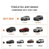 Tetőcsomagtartó keresztrúd Jeep Grand Cherokee 2011-2021 modellekhez tetőbox tartó 90 kg teherbírás, zárható kivitel