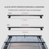 Tetőcsomagtartó keresztrúd Jeep Grand Cherokee 2011-2021 modellekhez tetőbox tartó 90 kg teherbírás, zárható kivitel