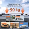 Tetőcsomagtartó keresztrúd Jeep Grand Cherokee 2011-2021 modellekhez tetőbox tartó 90 kg teherbírás, zárható kivitel