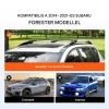 Subaru Forester tetőcsomagtartó keresztrúd 2014–2021 90 kg teherbírású alumínium kivitel