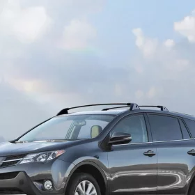   Tetőcsomagtartó keresztrúd Toyota RAV4 2020-2023 modellekhez 72 kg teherbírás, zárható alumínium kivitel