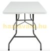 Event table foldable, folding in half waterproof 180 x 75 x 72 cm