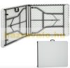Event table foldable, folding in half waterproof 180 x 75 x 72 cm