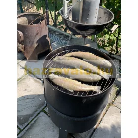 Smoker grillsütő 3 az 1-ben grill füstölő sütő BBQ