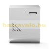 Nemesacél postaláda újságtartós levélszekrény kültéri kivitel saválló acél anyagól