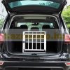 Dogbox aluminum dog carrier for car 70x54x51cm practical mobile car cage single 