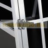 Dogbox aluminum dog carrier for car 98x70x51cm practical mobile car cage double 