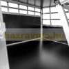 Dogbox aluminum dog carrier for car practical mobile car cage double 89x69x50 cm kennel with vertical back wall