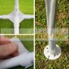 Garden pavilion with 5 side foils 3x6m garden party tent collapsible beer tent in red