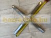 Event table adjustable height 74-114 cm high 60 cm table top Ø 5.8 cm pipe diameter folding stainless elbow metal table 