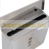 Stainless steel letterbox with square window inox newspaper holder letterbox modern letterbox