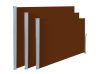 Toms Room divider extendable screen 300x200 cm water repellent fabric wind deflector windshield brown color for outdoor and indoor use