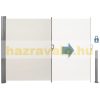 Toms Room divider retractable screen 300x180 cm water repellent fabric wind deflector windshield green color for outdoor and indoor use