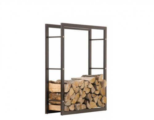 Indoor firewood storage wood holder stand frame loft - industrial style 60x100x25 cm 