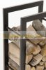 Indoor firewood storage wood holder stand frame loft - industrial style 60x100x25 cm 