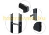 Indoor firewood storage wood holder stand frame loft - industrial style 60x100x25 cm 