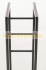 Indoor firewood storage wood holder stand frame loft - industrial style 60x100x25 cm 