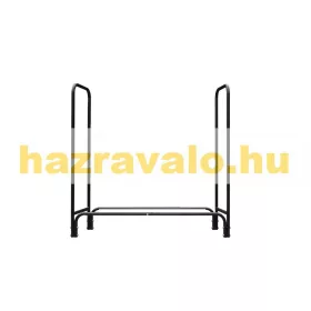 Tüzifa tároló nagyméretű tüzifa tartó keret 125 x 35 x 122 cm