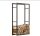 Indoor firewood burning support stand frame industrial - industrial style 150 x 60 x 25 cm