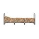 Large firewood storage frame 362 x 35 x 122 cm