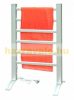 Bathroom towel warmer, 230V 100W heater in a multifunctional version, either standing on the floor or mounted on the wall, mobile panel bathroom heating