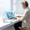 Toronyventilátor párologtatásos hűtéssel 6,7 m/s 60W 12 órás időzített ventilátor távirányítóval