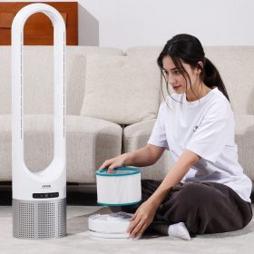   HEPA 13 légtisztító cserefilter aktív szénnel, Ø188x127 mm csereszűrő légtisztítóhoz