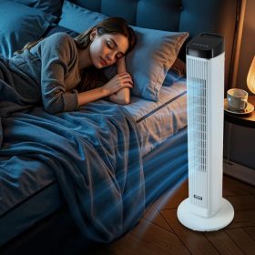   Toronyventilátor párologtatásos hűtéssel 6,7 m/s 60W 12 órás időzített ventilátor távirányítóval