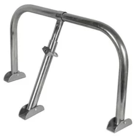   Teleszkópos parkolóőr széles kivitelben, lakattal zárható parkolásgátló