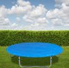 Trampoline protective cover Ø183 cm Trampoline accessory part in blue tear-resistant