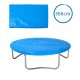 Trampoline protective cover Ø366 cm XL trampoline accessory in blue, tear-resistant