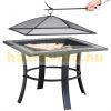 Mobile fire pit, stove mosaic 76x76cm