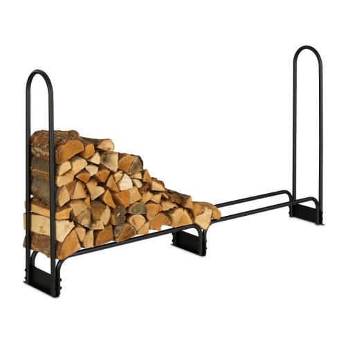 Robust firewood storage for indoors and outdoors 111x201x29 cm firewood holder frame firewood holder