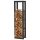 Outdoor and indoor firewood storage, 150 kg load capacity, 150 x 25 x 40 cm, powder-coated metal firewood stand, free-standing wood storage