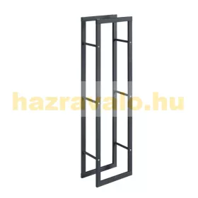  Tűzifa tüzelő tartó állvány keret ipari - industrial stílus 150x40x25 cm