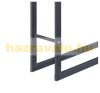 Firewood fuel holder stand frame industrial - industrial style 150x40x25 cm