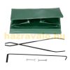 Firewood storage 590 kg capacity large firewood holder frame with tarpaulin 183.5x36.2x122 cm 