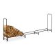 XXL firewood stand made of robust steel 122 x 370 x 38.5 cm firewood holding frame