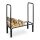 Firewood storage 85x72x30 cm steel wood storage firewood rack for indoor and outdoor use