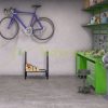 Firewood stand made of robust steel 85x72x30 cm firewood holder frame firewood holder