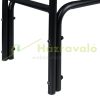 Firewood stand made of robust steel 85x72x30 cm firewood holder frame firewood holder