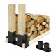 Angle iron for making a firewood storage frame 2 pcs - Do it yourself at home! Customize your firewood holder!